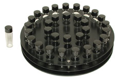 r2 rotator head with wheaton sample vials